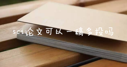 sci论文可以一稿多投吗